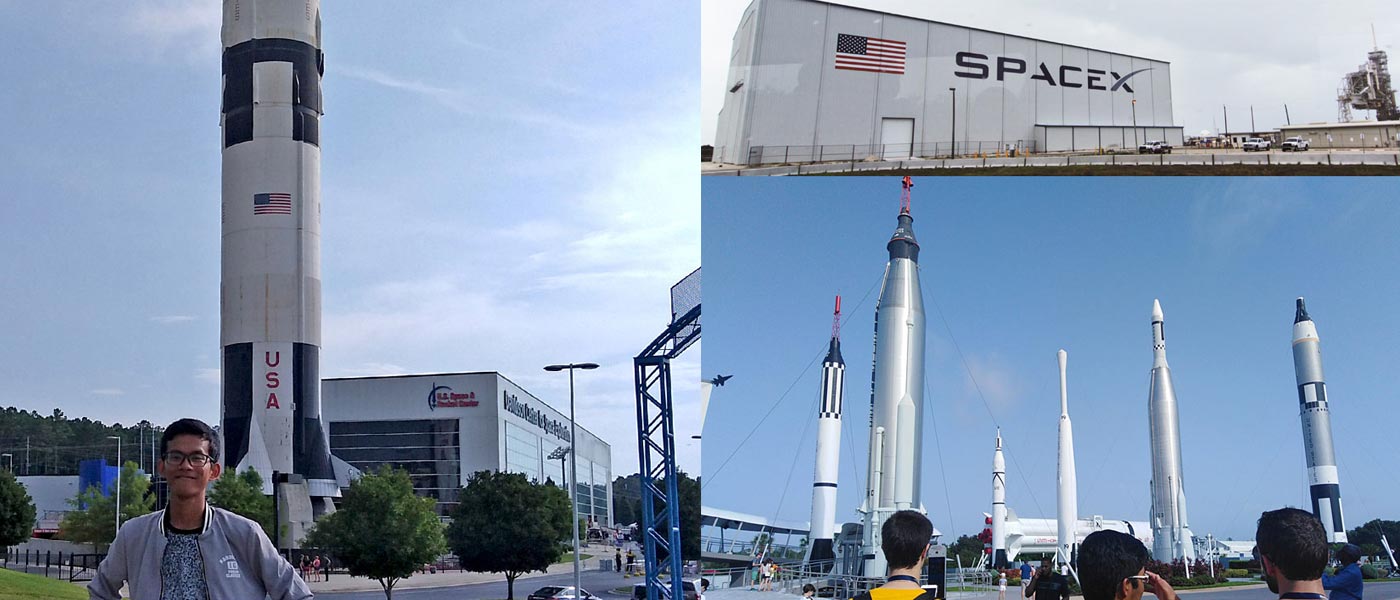 JPA student Savong ’18 attends summer camp at the US Space and Rocket Center at Huntsville, Alabama and an Aerospace, summer camp at Embry Riddle Aeronautical University. Jay Pritzker Academy, Siem Reap, Cambodia. Jay-Pritzker-Academy-Siem-Reap-Cambodia.
